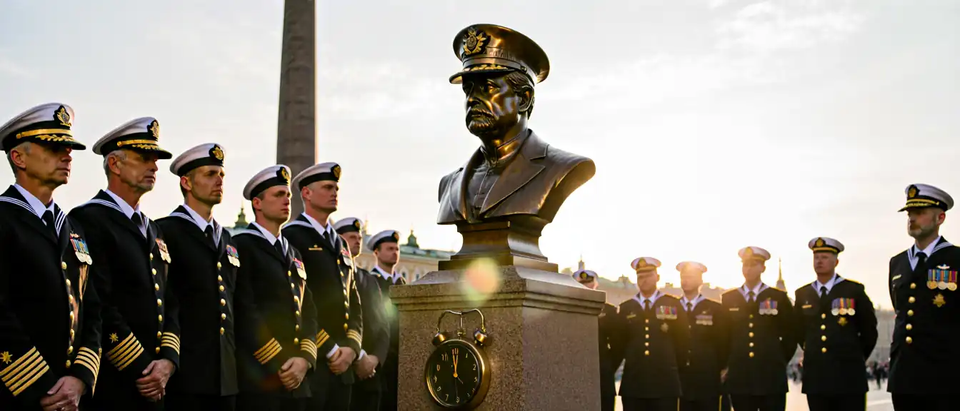 Память о великом флотоводце: в сердце Петербурга увековечили имя адмирала Нахимова