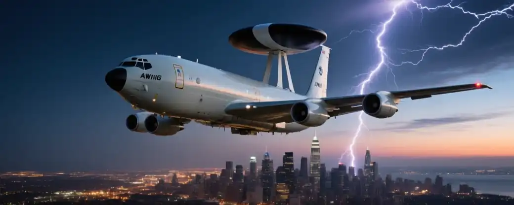 Глаза в небе": Как AWACS Изменяют Ландшафт Современной Войны