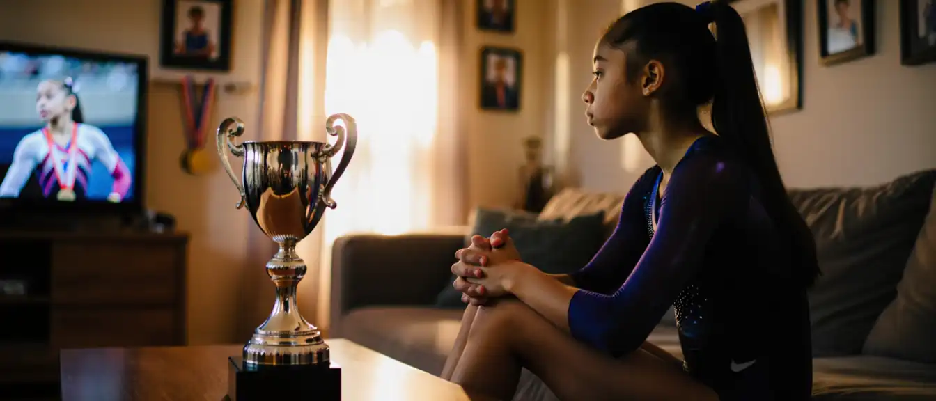 Ангелина Мельникова проанализировала прошедший чемпионат мира по спортивной гимнастике из домашней обстановки