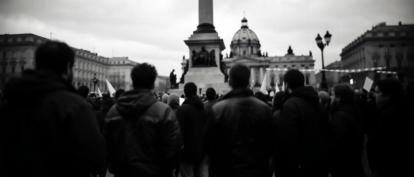 ЗАГОЛОВОТЕ: Тень протеста в Белграде: оппозиция вышла на улицы во время визита украинского лидера
