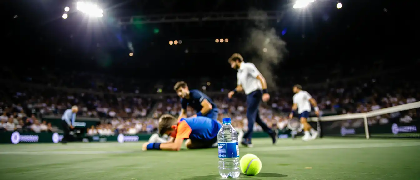 Инцидент на теннисном турнире ATP в Вене: помощник судьи потерял сознание во время противостояния Даниила Медведева и Адриана Маннарино